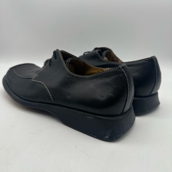 NEW Steve Madden Gunner Black Leather Square Toe Shoes Mismatch Sz R 10 / L 9.5 - Picture 9 of 10